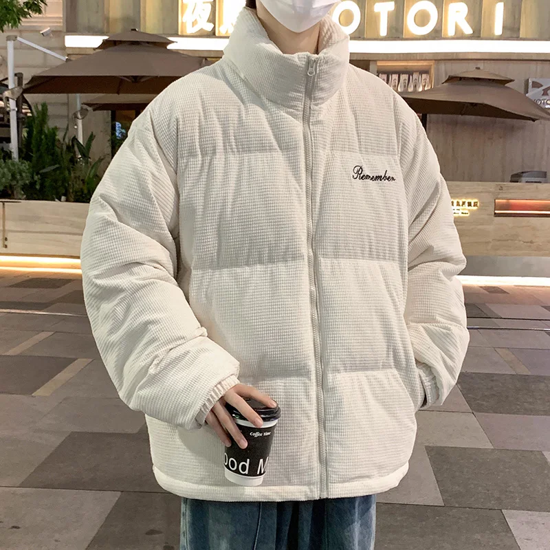 Windproof Puff Jacket for Men Autumn and Winter Parkas