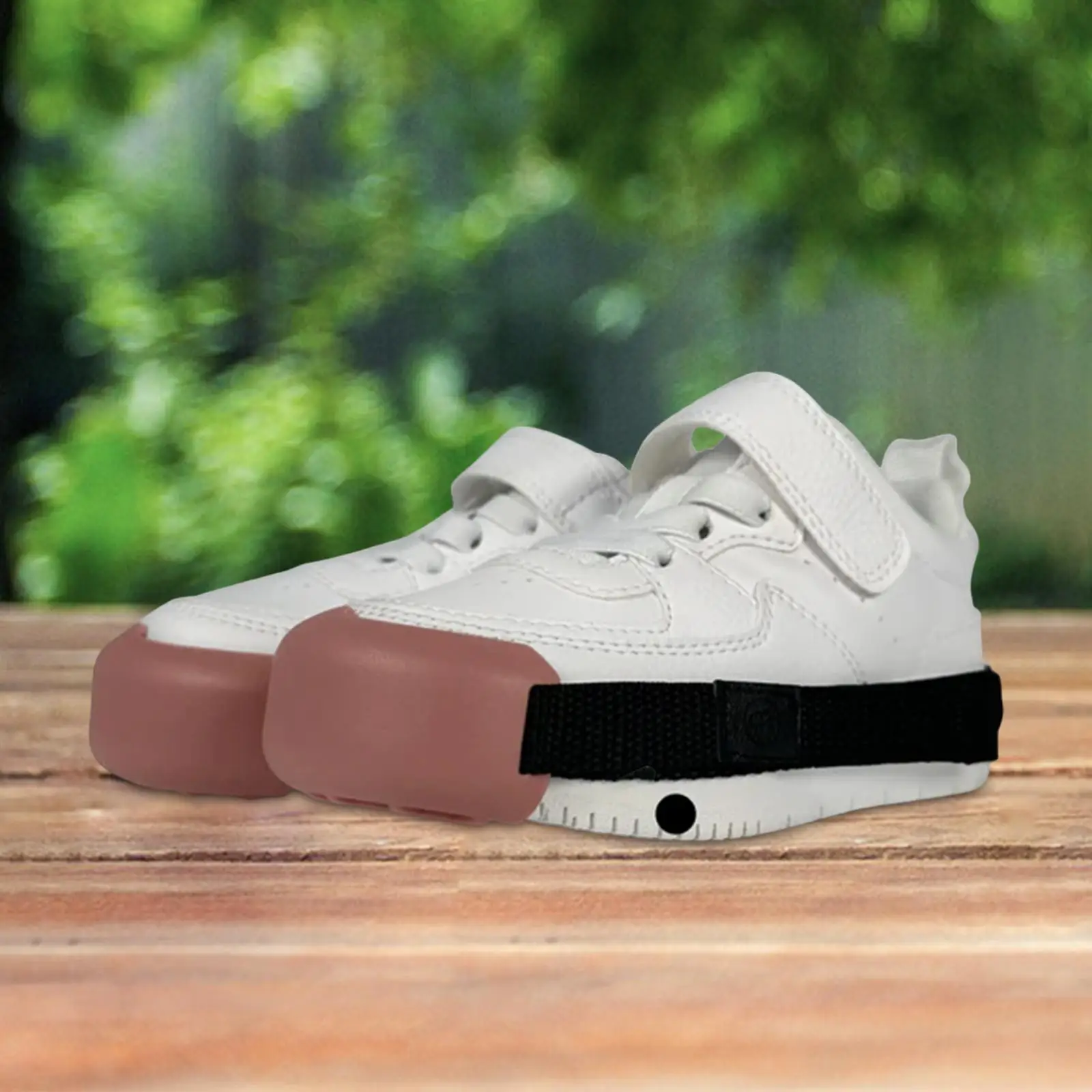 Athletic Shoe Toe Protector Covers for Boys Girls Sturdy Nylon Silicone Guards Anti Wear Tips for Sneakers Accessories