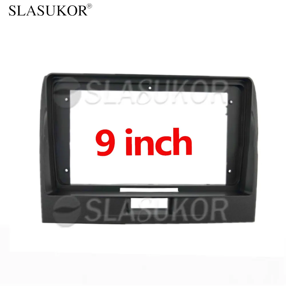 9 inch Car Frame Fascia Adapter For SUZUKI WAGON R 2010-2018 Frame No Cable Android Radio Dash Fitting Panel Kit