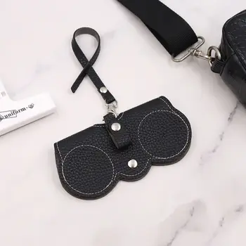 荔枝壓花眼鏡套 可愛掛式PU皮革太陽眼鏡老花眼鏡收納袋 便攜式旅行眼鏡架 12 最佳銷售 眼鏡罩 - №6