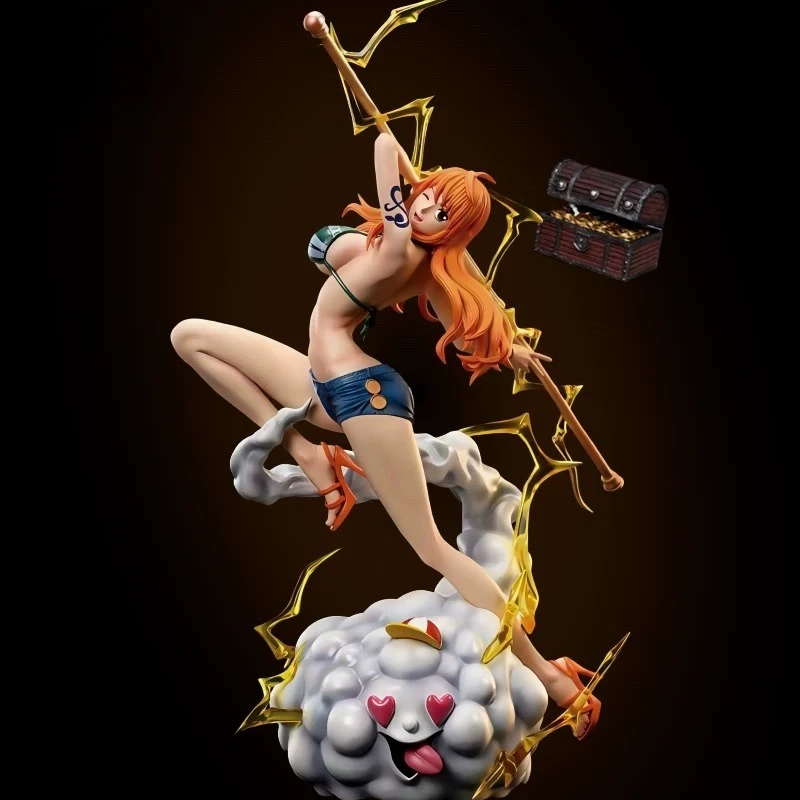30cm One Piece Anime Figur Nami Hot Girl Actionfigur Hentai PVC Statue Modell Zimmerdekoration Sammlerstück Spielzeug Ornament Geschenk