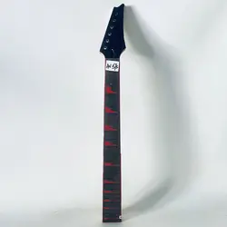 AN575 Unfinished Ibanez Genuine Electric Guitar Neck GIO Series No Frets No Paints with Damages and Cracks DIY Guitar PARTS