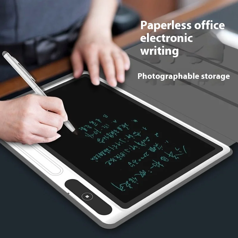 לוח כתיבה אלקטרוני למשרד ללא נייר עם מסך LCD, לוח כתיבה מחיק, ציור גרפיטי, לוח שחור קטן, מתנה