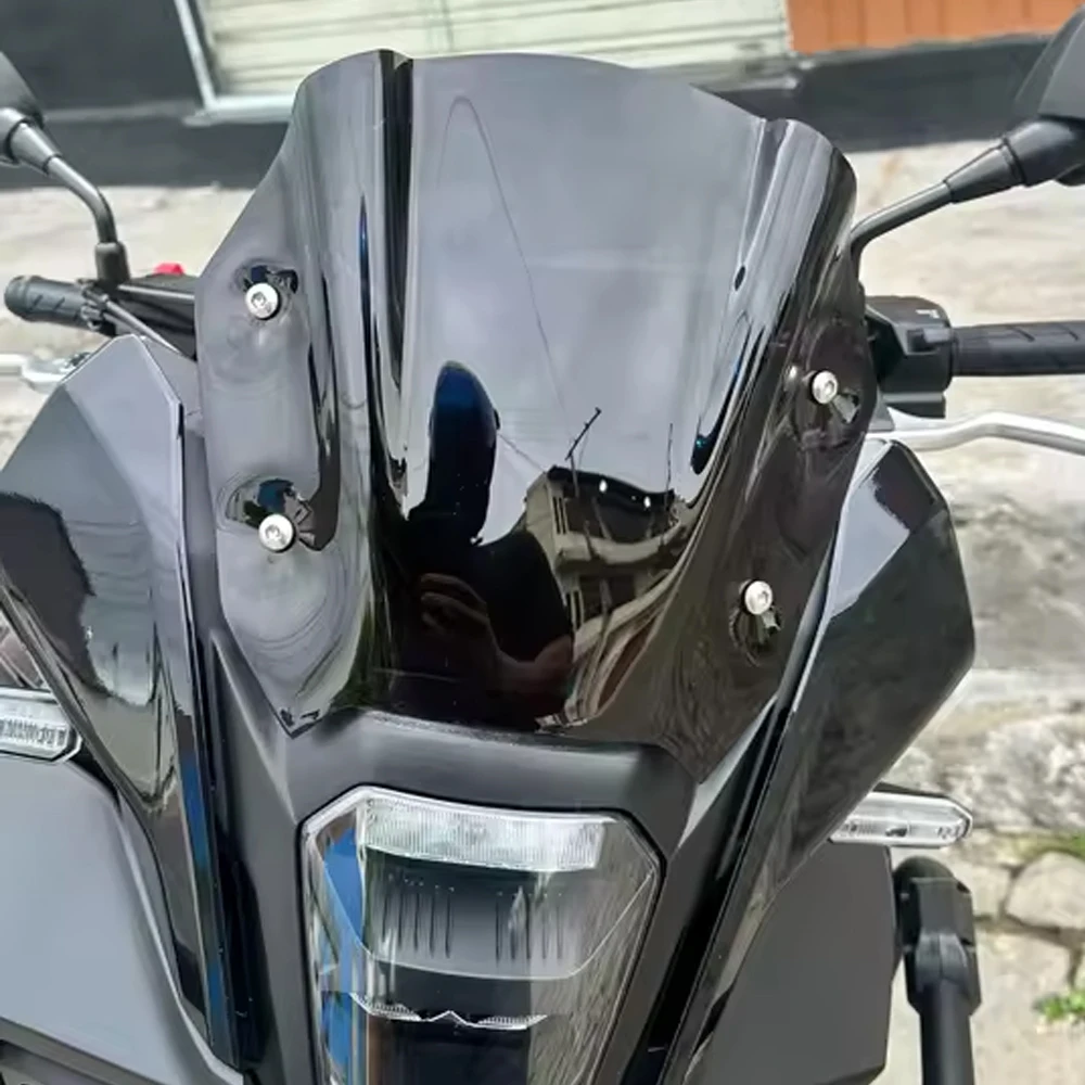 Für Honda NX 500 2024 2025 2026 NX500 Windschutzscheibe Motorrad-Zubehör Sport-Windschutzscheibe Visier Windabweiser Verkleidung Neu