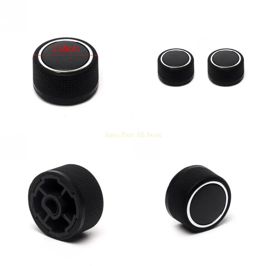 

J0MA 2Pcs Car Air Conditioning Switch Radio Volume Control Knob For Buick for Cadilla
