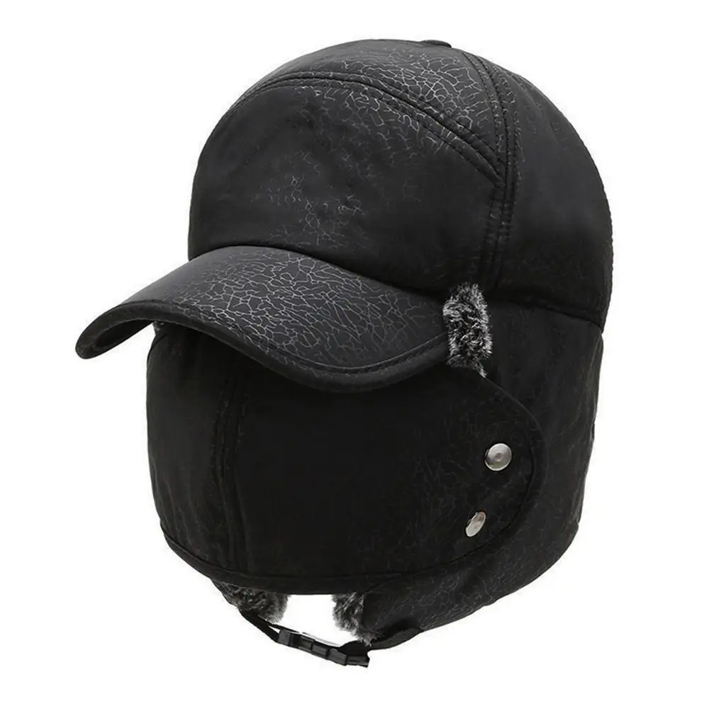 

Men Women Winter Ski Cotton Winter Bomber Hat Mask Cap Thick Balaclava Earflap Hat