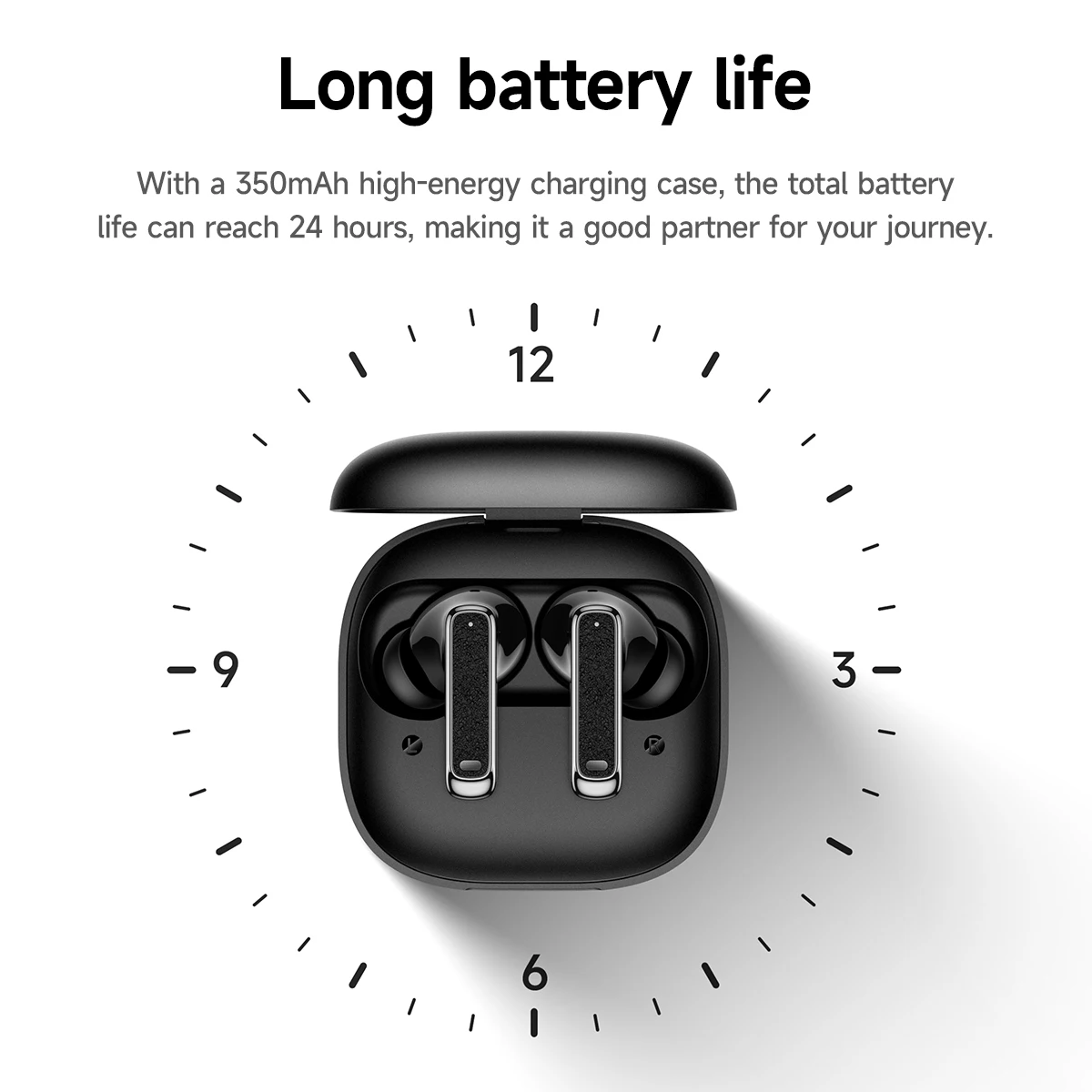 HOCO Wireless Bluetooth 6.0 Earphones with Remote Music Sports Mic Earbuds Longtime Standby HiFi Audio Stereo AAC SBC Headsets - Image 6