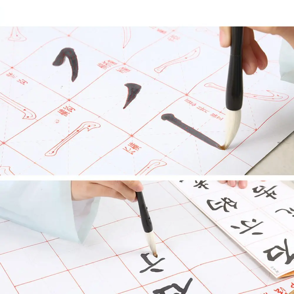 Water Writing Practice Kit Chinese Calligraphy Brush Pen Set Student Beginner School Art Supplies Stationery Tools