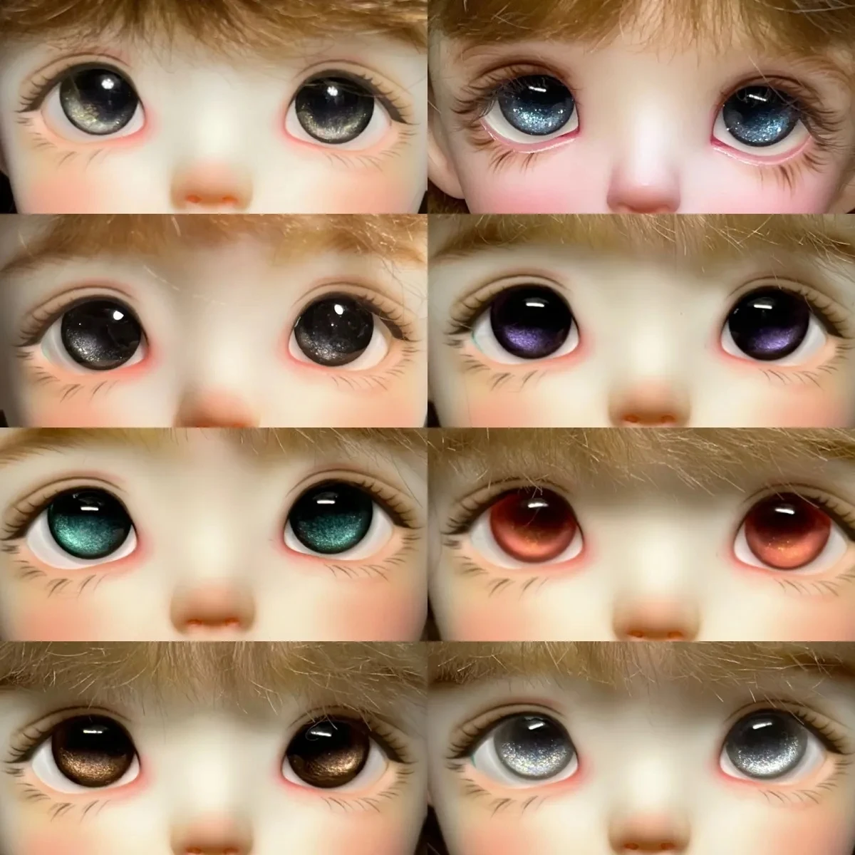 

BJD doll eyeballs are suitable for 1/3 1/4 1/6 size Eyes for toys cute real-style eyeballs doll accessories