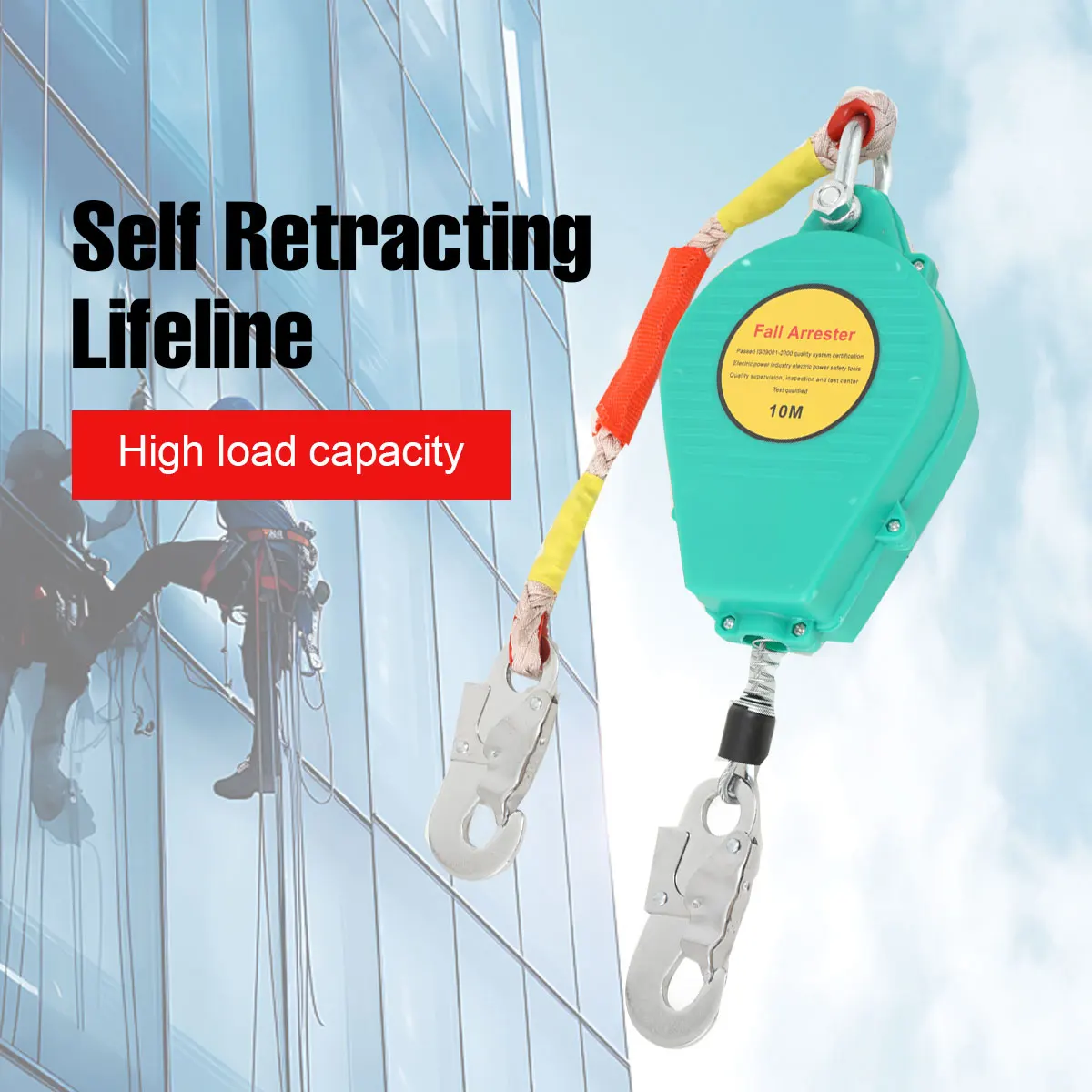 

High Altitude Fall Protector Fall Arrestor Aerial Retarder Speed Difference Anti Falling Fall Arrest Device Self Retractable