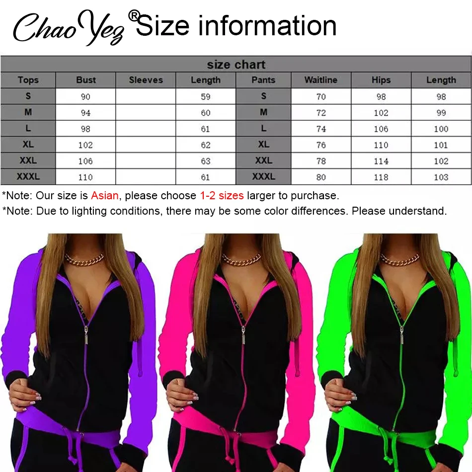 Custom Logo 2 Piece Set Tracksuit Women Zipper Sweatshirt+Pants Sportwear Women\'s Sports Suit Thin Hoodies Set Spring Summer