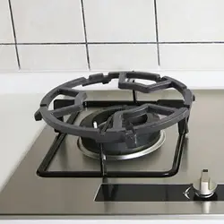 Cast Iron Wok Support rings Wok Rack Rings Wok Stand Gas Rings Reducer Trivets for Pot Kitchen Sauce Pans Restaurant Camping