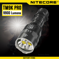 Original NITECORE TM9K PRO Tactical Flashlight Camping Hunting Torch Hand Light Tactical flashlight Patrol lantern Emergency