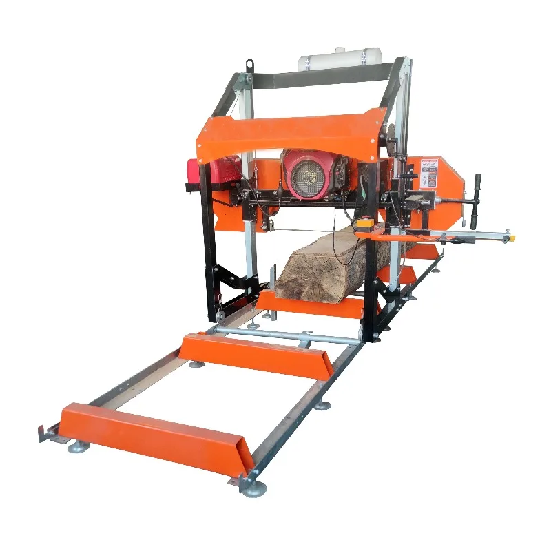 Manufacturer Direct Sale Wood Sawmill Machine Hydraulic Log Loading Labor Saving Sawmill Equipment Mobile Log Cutting Solution