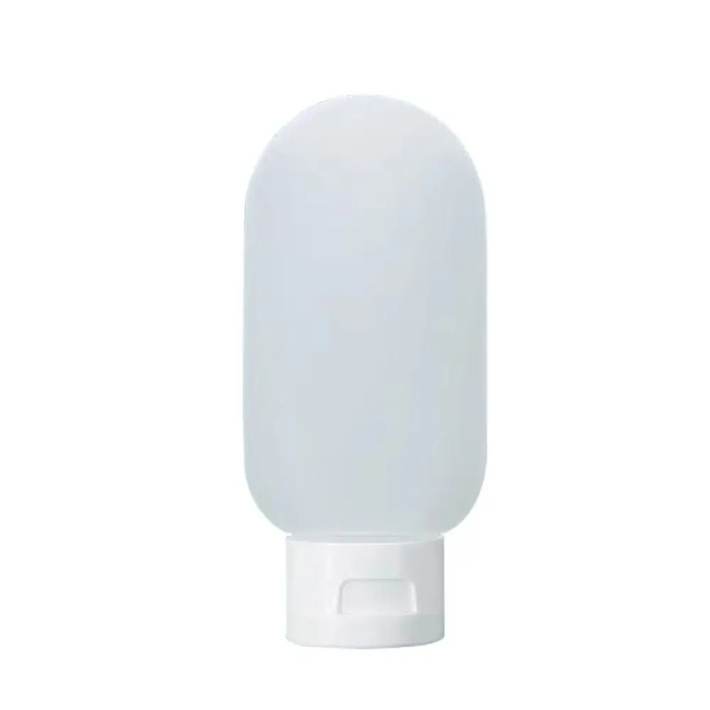 

Simple Soft Lotion Squeeze Hose Bottle Empty Flip Cover Cosmetics Container Portable Plastic Refillable Bottles Sub-Bottling