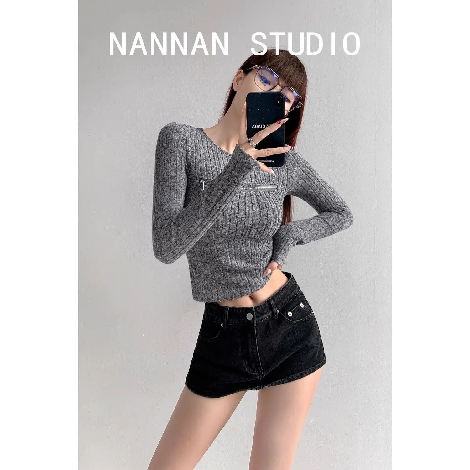 

Sweaters Jumpers Pullovers Woman Pack Jerseys Retro Style Layered BF Y2K Lady OL Professional Work Business Meeting Commute Fit