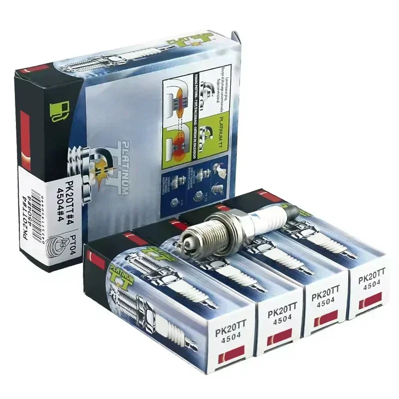 4/6 шт. платиновая свеча зажигания 4504 PK20TT для Mercedes-Benz C230 S600 CL55 CL65 AGM VW Golf Jeeta Passat Volvo Toyota Mitsubishi