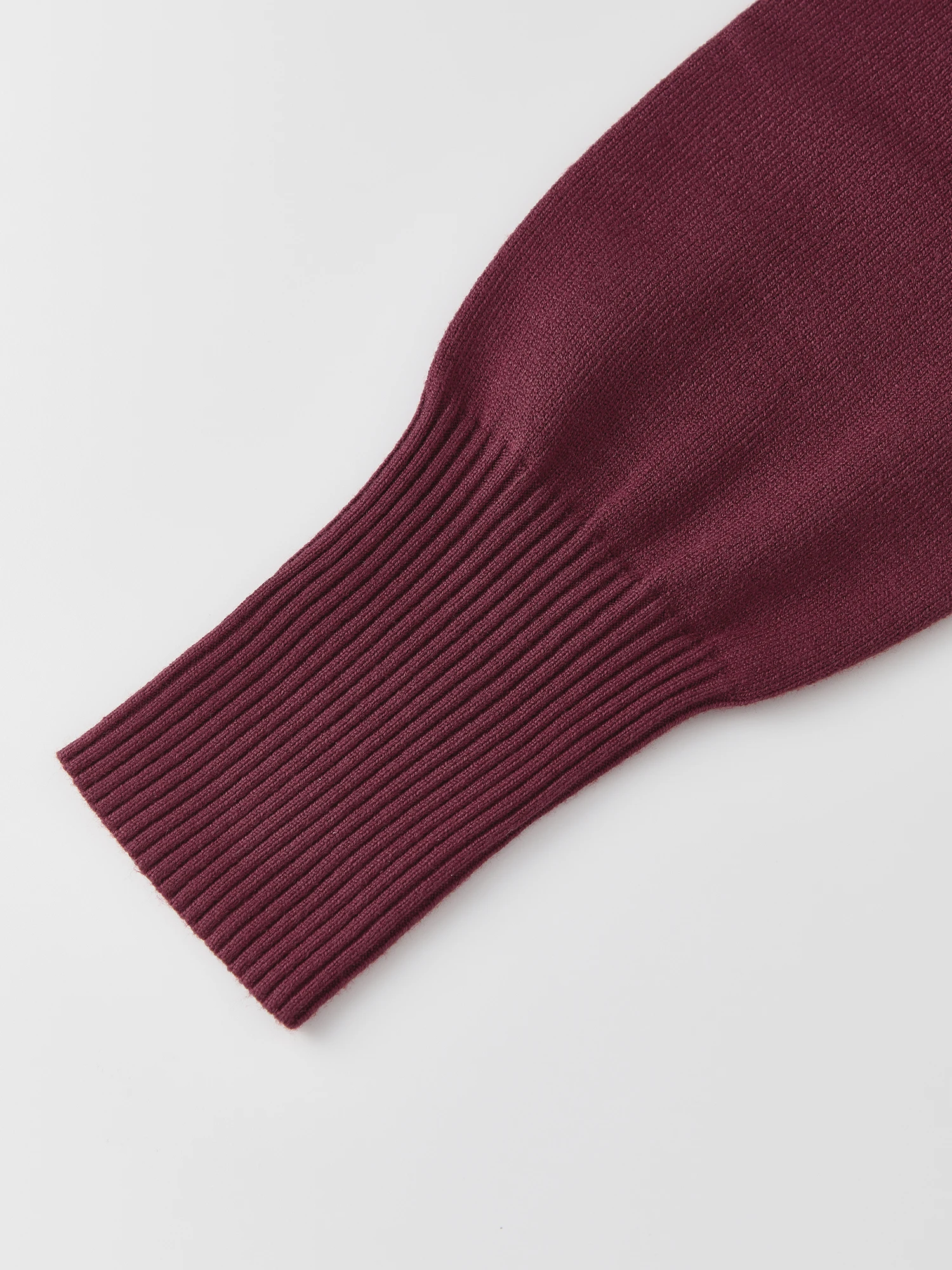 Suéter feminino outono inverno elegante aconchegante cor sólida com nervuras detalhe gola redonda manga comprida pulôver de malha