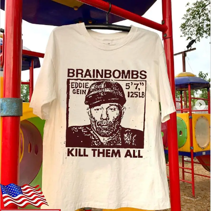Rare Brainbombs Band  For Fan White T Shirt AL159
