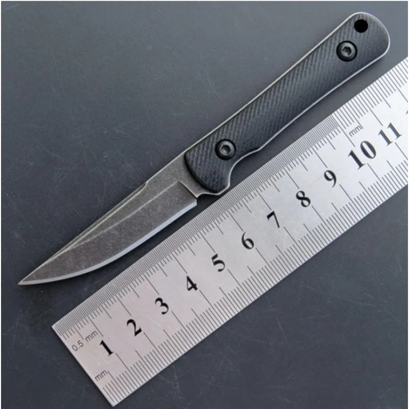 

The new EF110 portable small straight knife 440 blade fixed outdoor hunting camping tactical tool