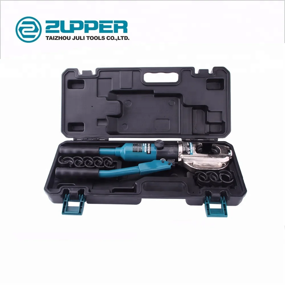 ZUPPER KYQ-400 أداة تجعيد هيدروليكية يدوية لصمام الأمان لموصلات الأسلاك بالداخل