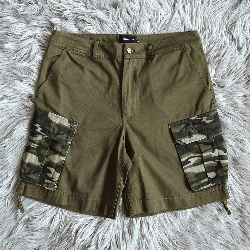 

Camouflage orts with Large kets And Color Blo Design Youthful Casual Workwear ort Pants Straight Leg Summer Faion