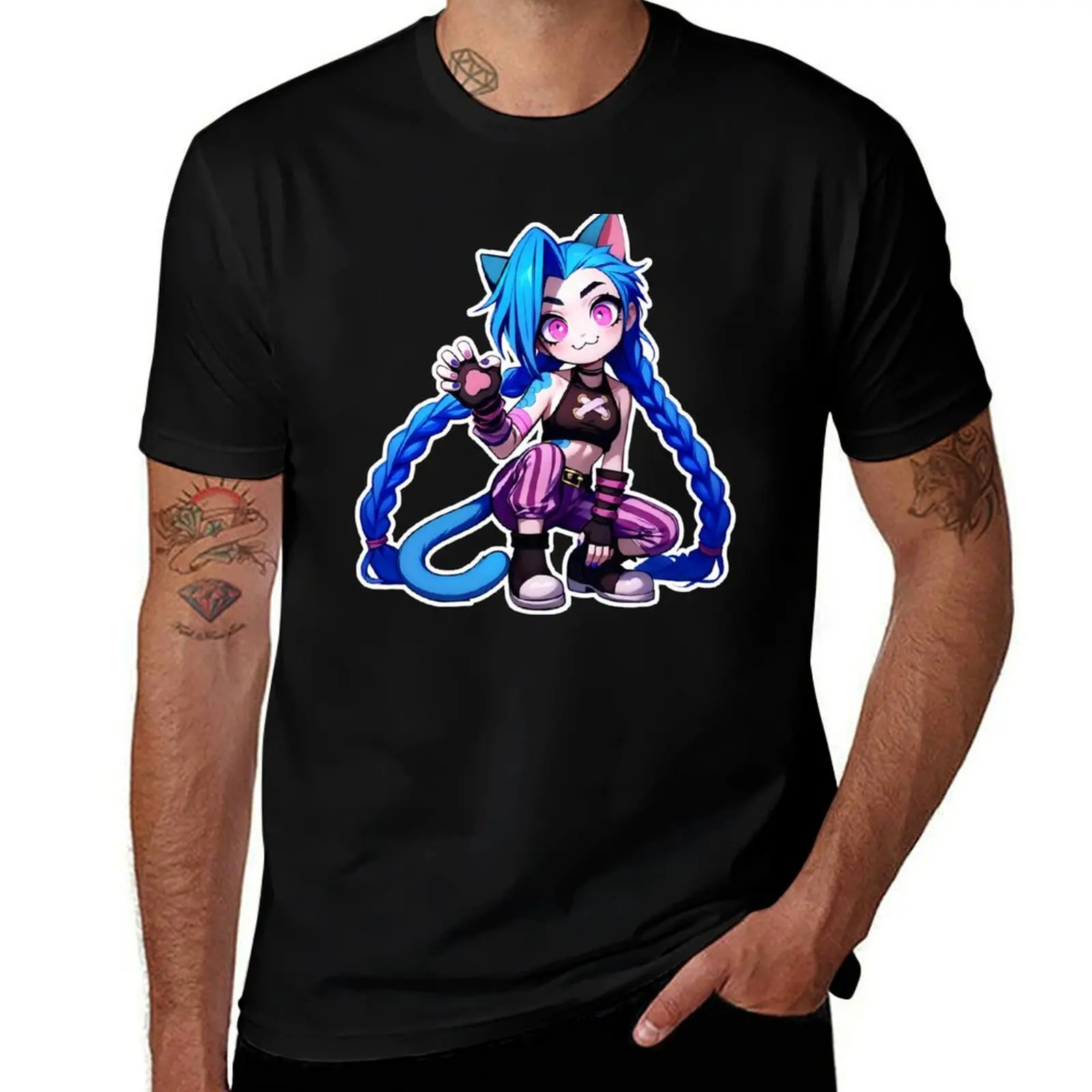 

Inspired Catgirl T-Shirt man tshirt man graphic t shirt