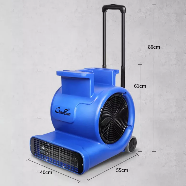 2025Attrezzatura per l'essiccazione dei tappeti da pavimento di buona qualità Portatile a 3 velocità per asciugatrice calda e fredda per tappeti