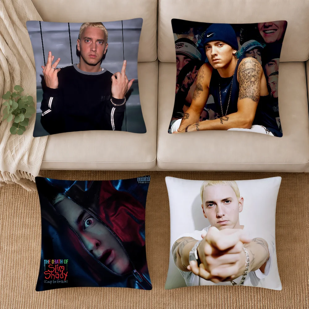 Singer E-Eminem Cushion Cover Soft Pillowcase Double Sided Sofa Home Living Room Decor Bed Hogar Pillowcover Gift