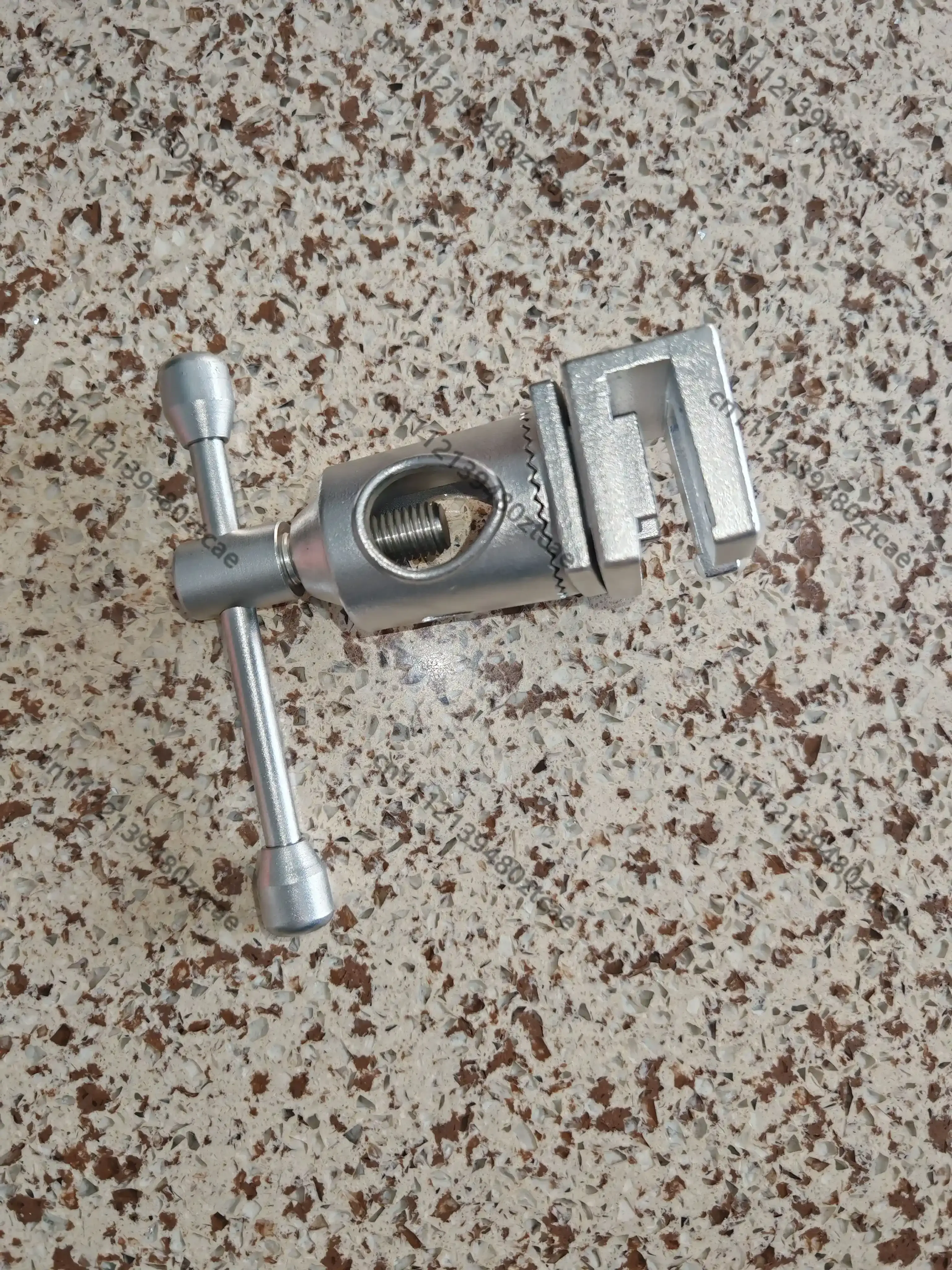 Universal coupler fastener leg rest clamp fits all operating tables, rustproof,  general surgical rail fixture for hospital use