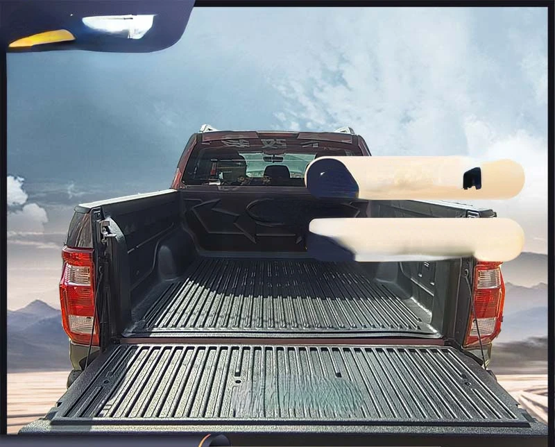 for Futian Mars Pickup Trunk Mat 7 Cargo Box Mat Mars 9 Special Car Bucket Mat Modification Accessories Pioneer