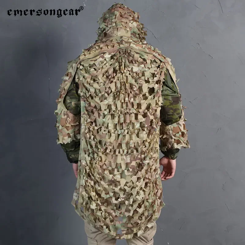 

Emersongear Lightweight Assault Ghillie Camouflage Ghillie Suit Secretive Hunting Clothes Sniper Suit Camouflage Clothing EM6975