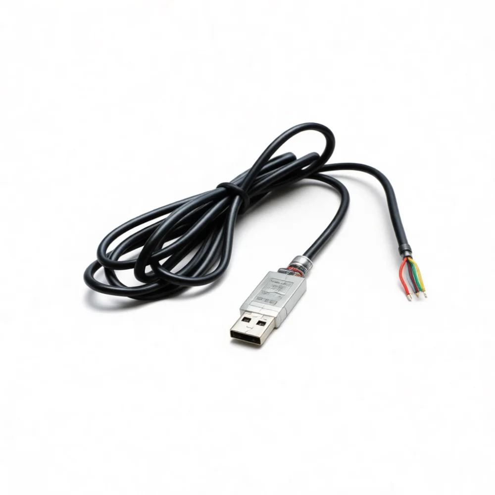 USB To RS485 Serial Cable Converter FTDI Chip Industrial Automation Communication Port Wire Link Connector Tool