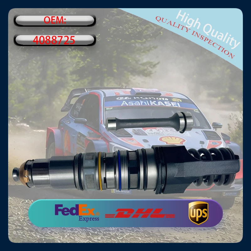 Diesel Common Rail Fuel Injector OE 4088725 High Pressure Nozzle Heavy Duty Truck Engine Replacement Spare Parts
