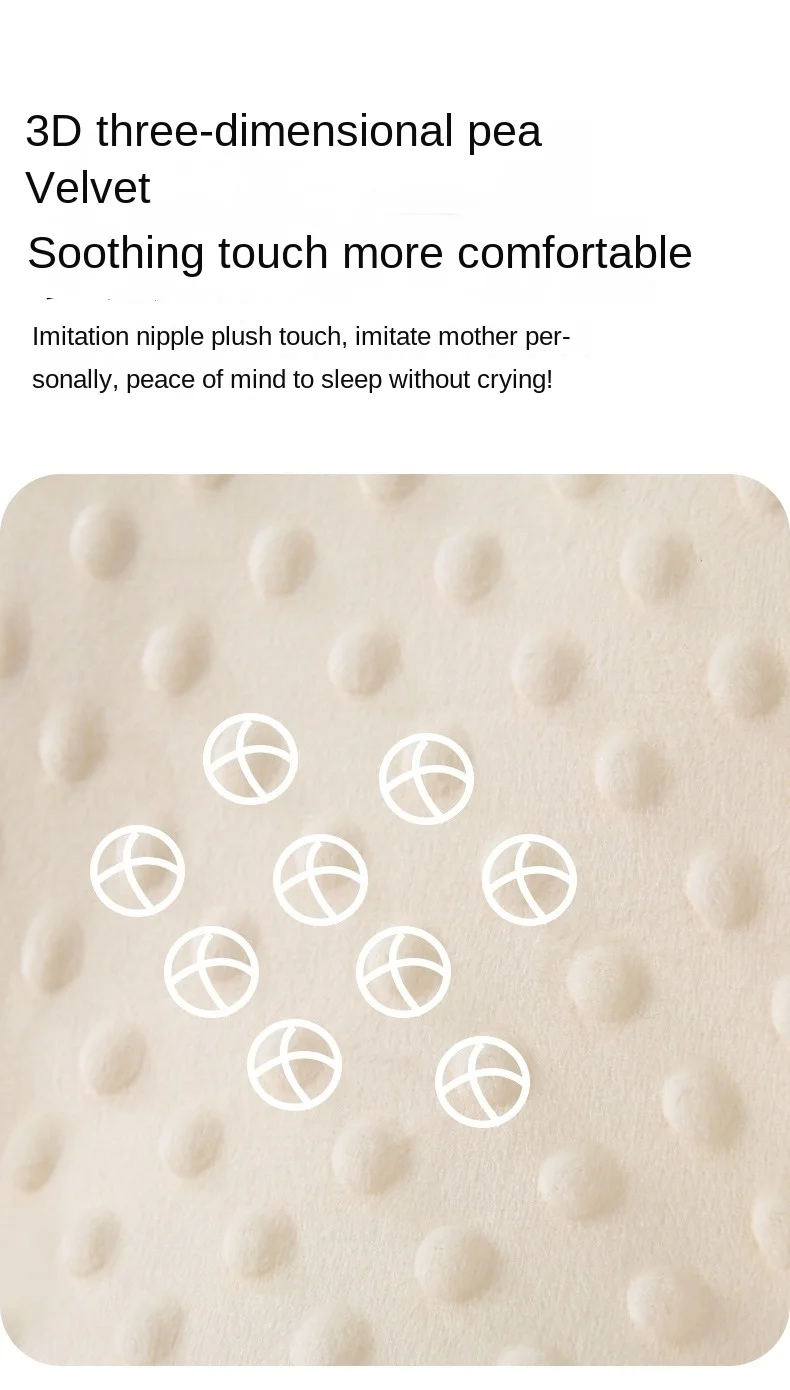 Almohada antirreflujo para bebés con soporte para la columna, 30 ° Cuna inclinada antivómitos para recién nacidos, nido de sueño para bebés con forma de oso y diseño antivuelco.