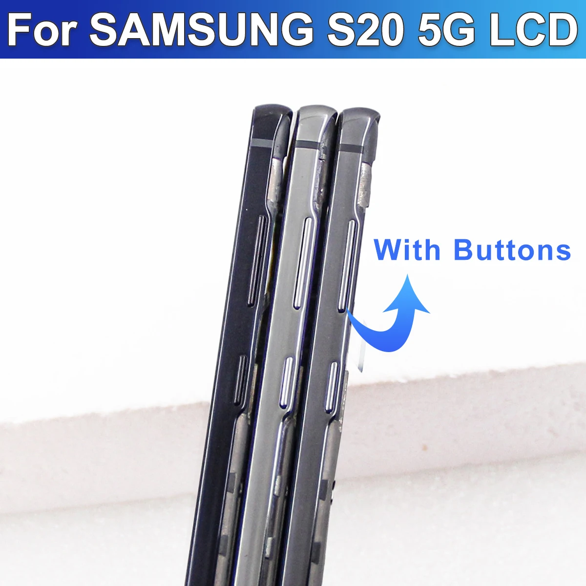 6,2 ''Getestet Für Samsung S20 5G LCD G981 S981F S981F/DS Display Touch Screen Mit Rahmen Für Samsung S20 5G Display Ersetzen – Detail 11