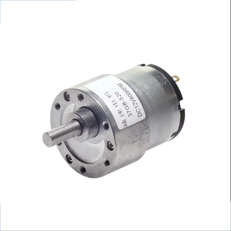 JGB37-520 Reduction Motor Mini DC Reduction Motor 6V 12V 24V All Metal Gear Motor