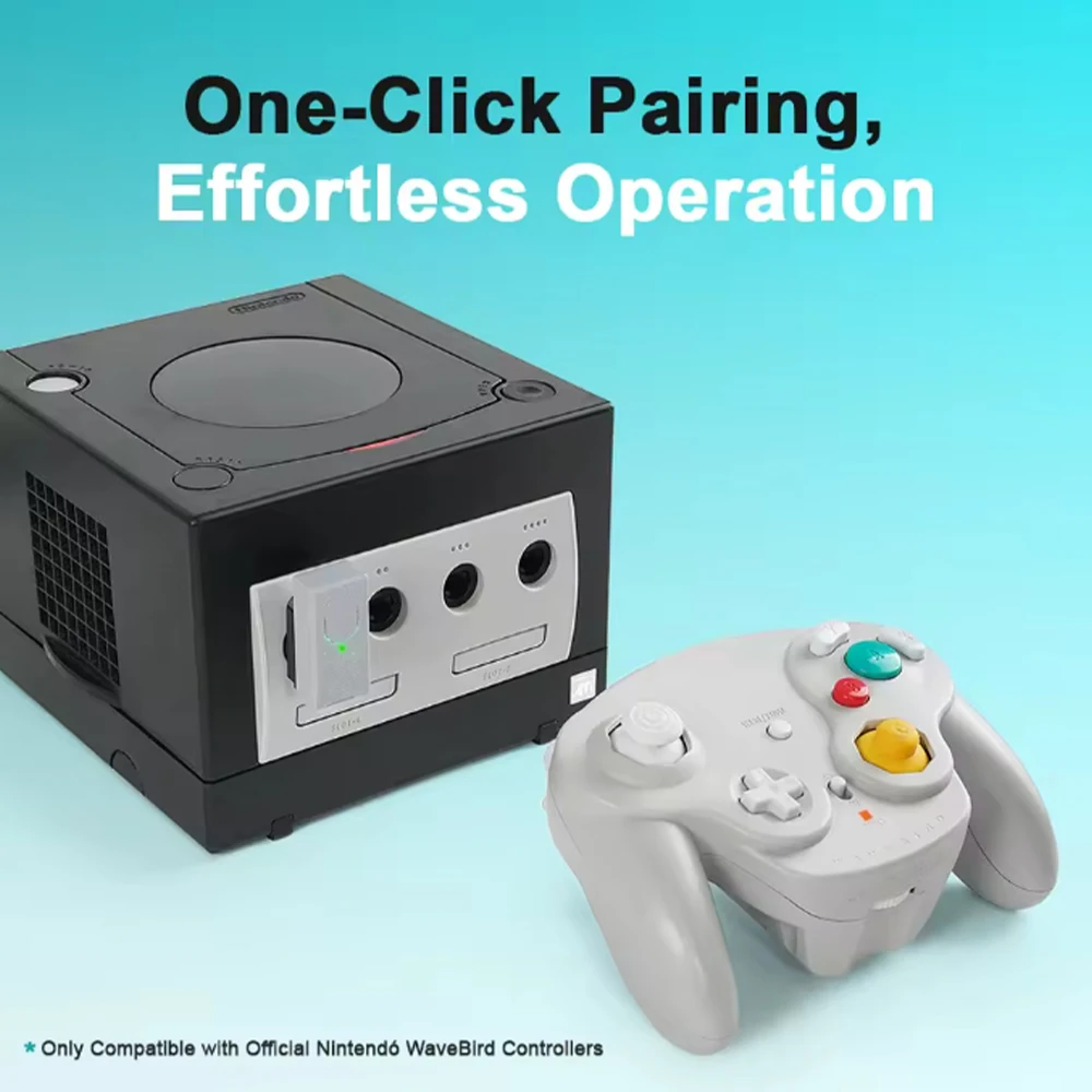 Chiscart WavePhoenix Drahtloser Empfänger 3D-Gedrucktes Gehäuse für Nintendo WaveBird Controller für GameCube & Wii (RVL-001) – Detail 3