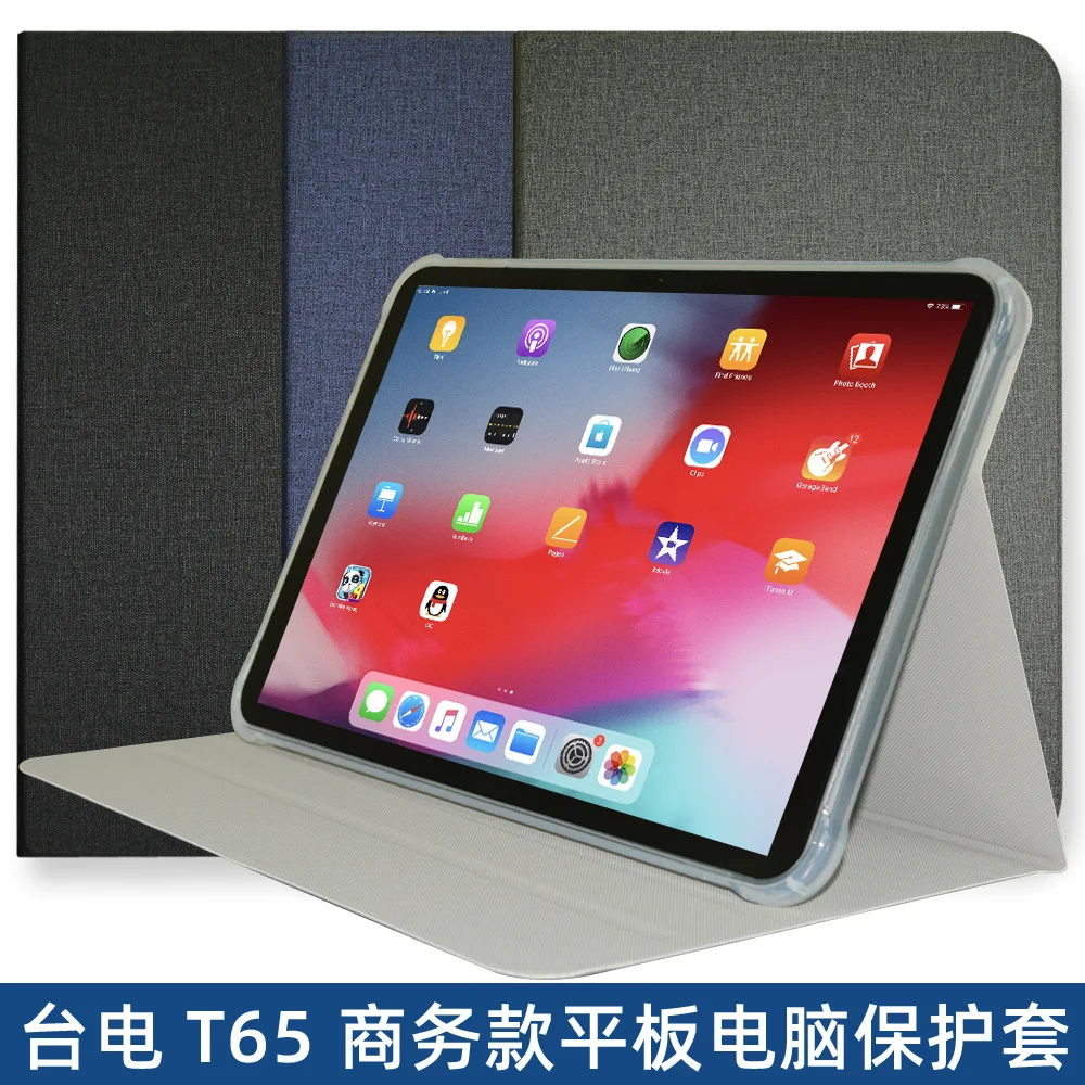 

Чехол для планшета Teclast T65 13,4 дюйма T65Plus Plus 2025, модный кожаный флип-чехол с кронштейном