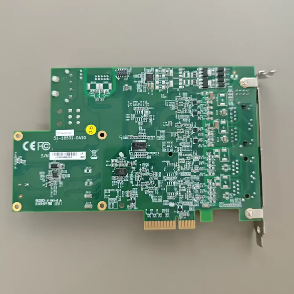 Dual channel PoEW image acquisition card PCIe-GIE72C