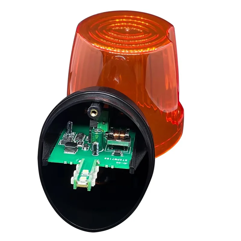 AAAN-AC DC 12-265V LED Flashing Strobe Lamp For Gate/Barrier Signal Alarms For Swing Sliding Gate/Light Lamp