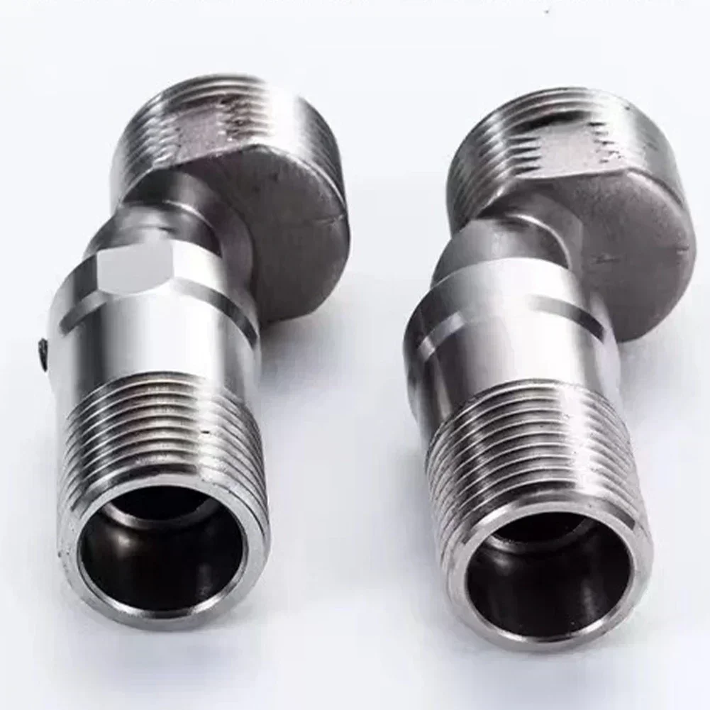 1 Pcs Degree Adjustable Faucet Beveled Foot Eccentric Screw Corner Faucet Adapter Shower Extension Corner