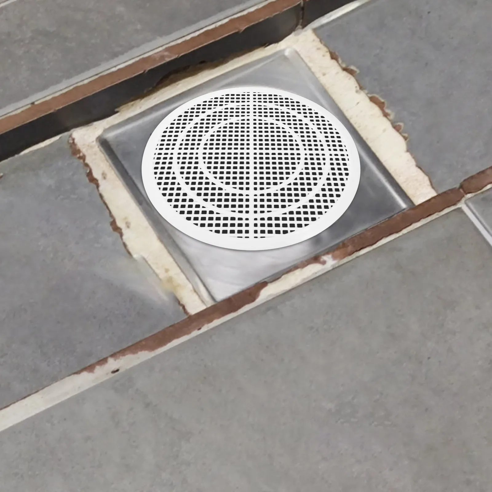 

4pcs Hair Catcher Drain Cover Bathtub Tub Sink Shower Strainer Floor Bathroom Filter Resin Mesh Easy Install Clog