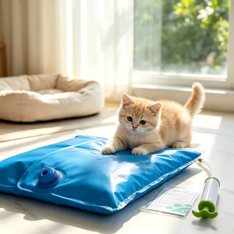 Animal Vacuum Forming Restraint Pad, Pet Positioning Mat for Surgery & X-ray Examination