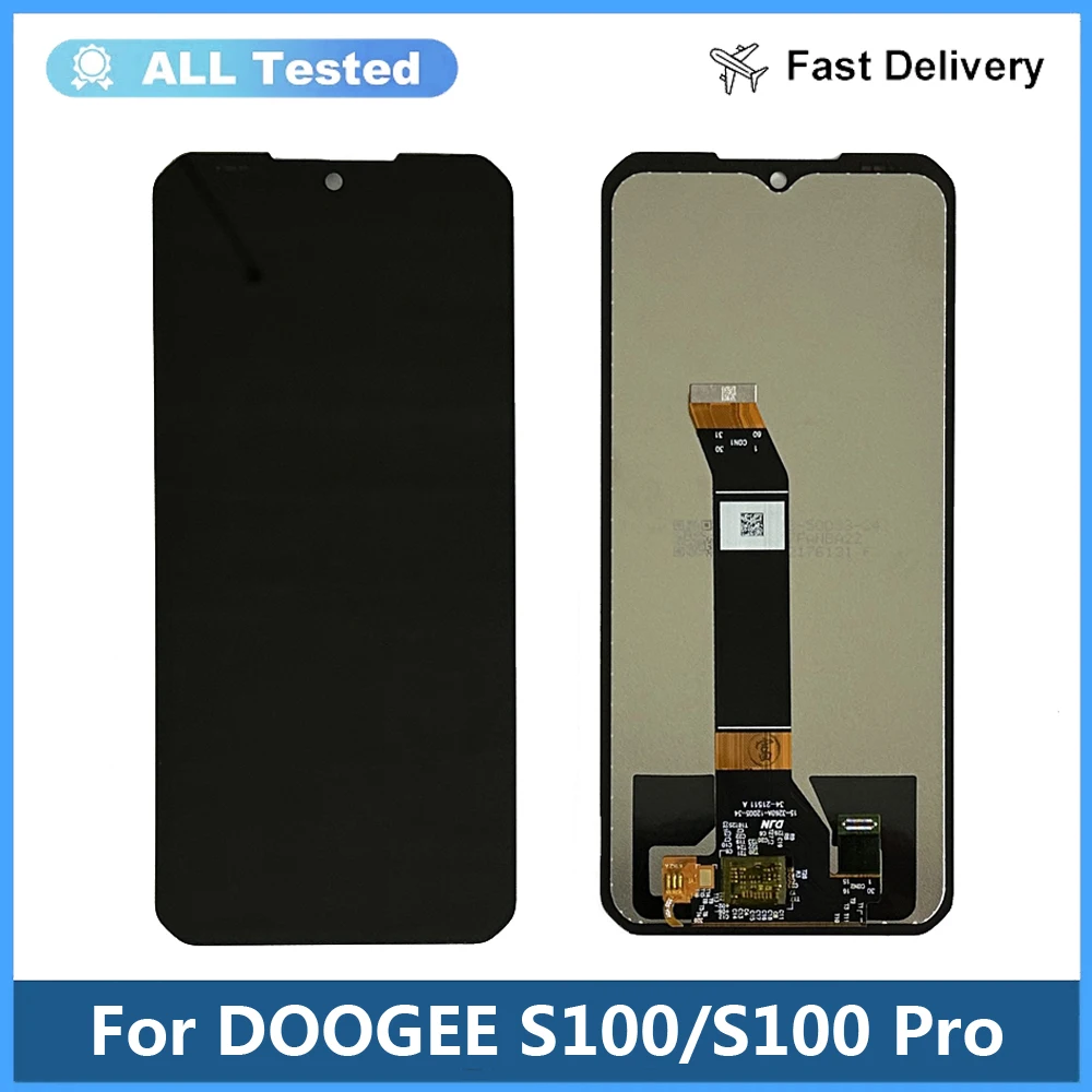 100% New For DOOGEE S100 LCD Display + Touch Screen Assembly Original Quality Replacement For DOOGEE S 100 S100 PRO LCD Sensor