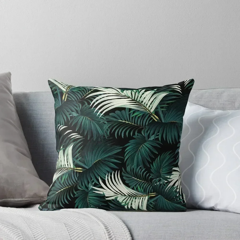 

TROPICAL JUNGLE - Night Throw Pillow New year Plaid Sofa Decorative Pillow Covers For Sofa Embroidered Cushion Cover pillow