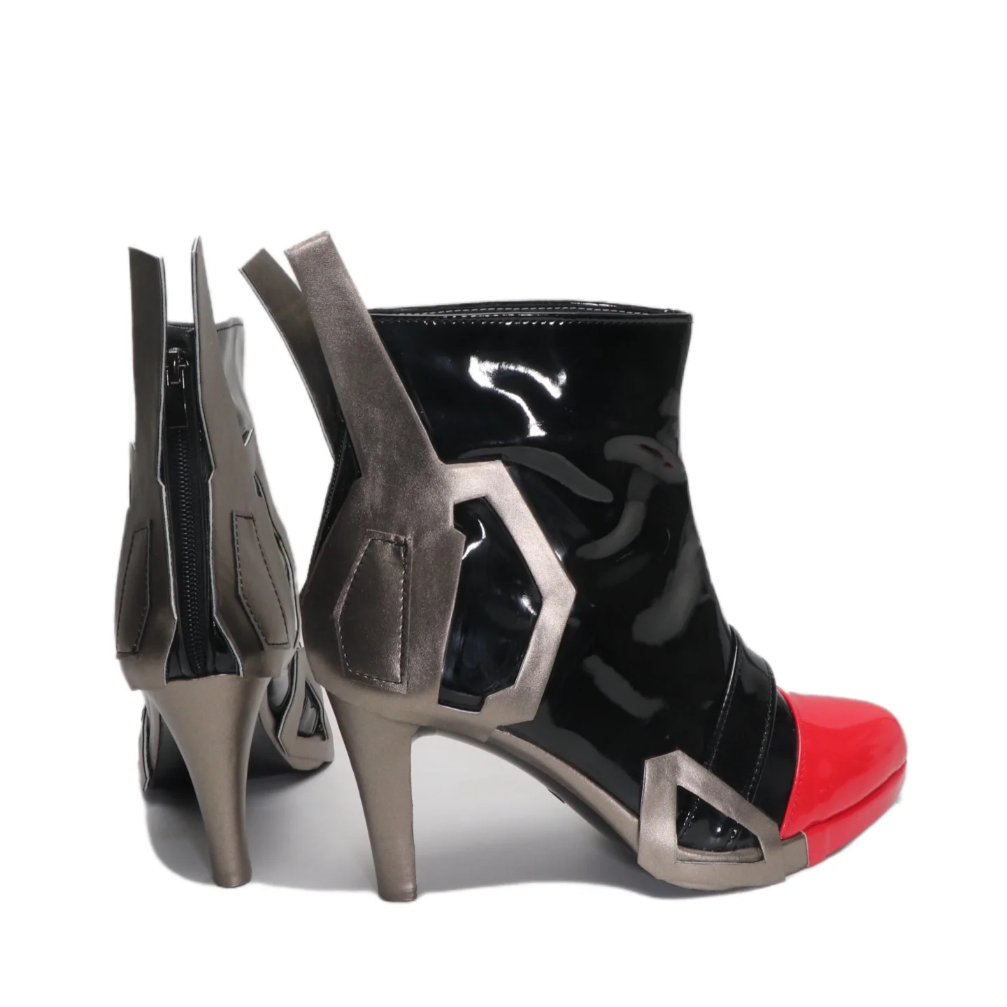 Anime Game Shoes NIKKE Little Red Riding Hood Cosplay Boots Halloween Costume Accessories Props Made