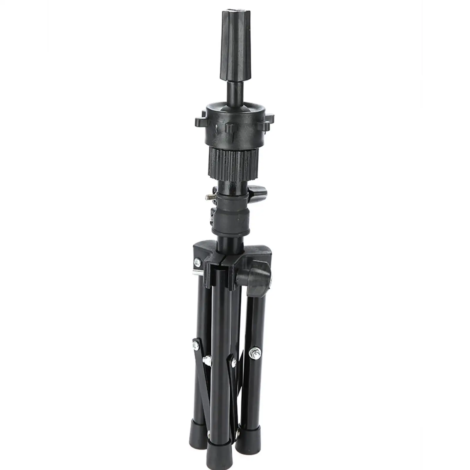 

Professional Hair Styling Training Head Holder Stand Salon Mannequin Head Tripod Stand Black Salon Accessories