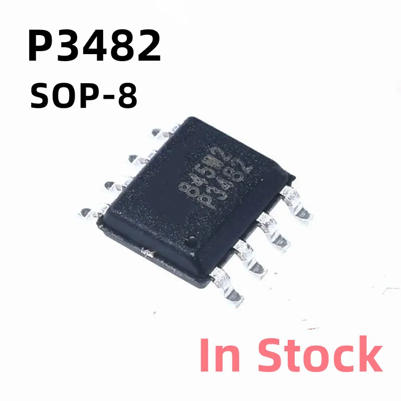 

10PCS/LOT P3482 EUP3482 EUP3482DIR1 P3482A 3482A EUP3482ADIR1 SOP-8 Power chip In Stock