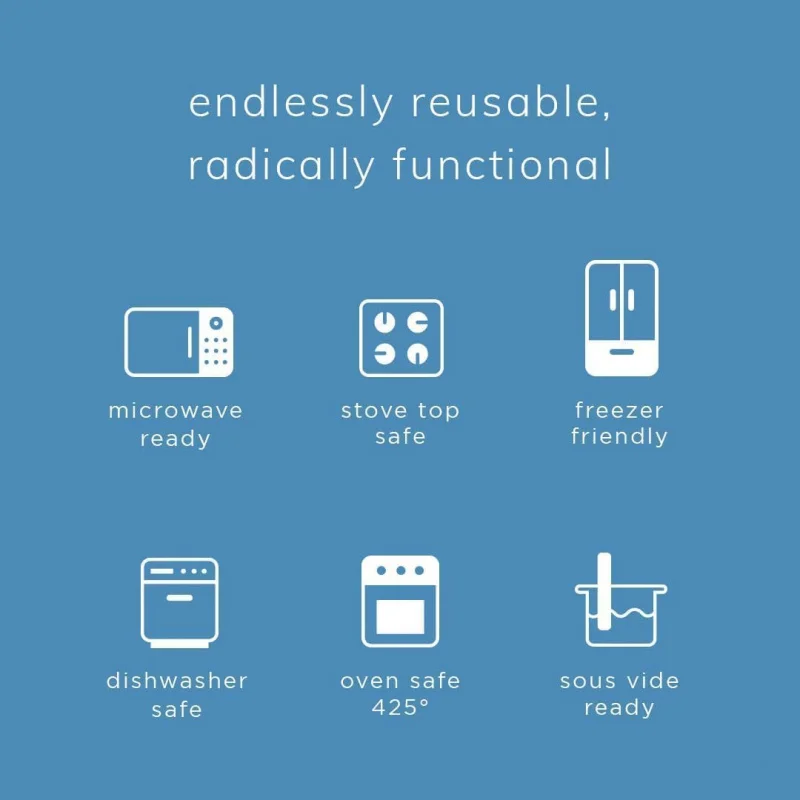 Platinum Silicone Food Grade Reusable Storage Bag, Rose Quartz (1/2 Gallon) | Reduce Single-Use Plastic | Cook, Store, Sous Vide